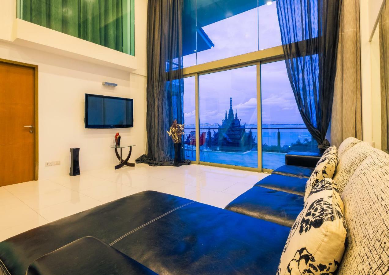 Appartamento Sanctuary Luxury Penthouse Pattaya Esterno foto